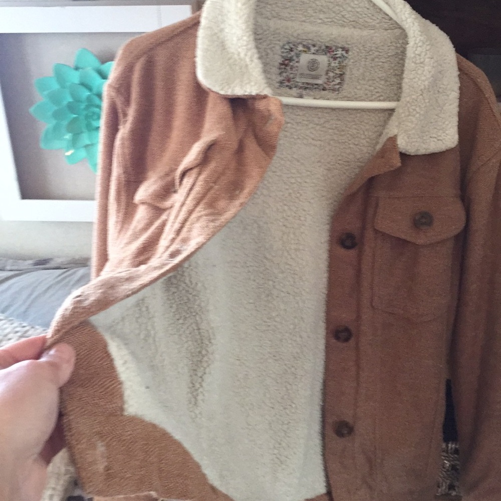 Light brown soft element jacket - Picture 4 of 5